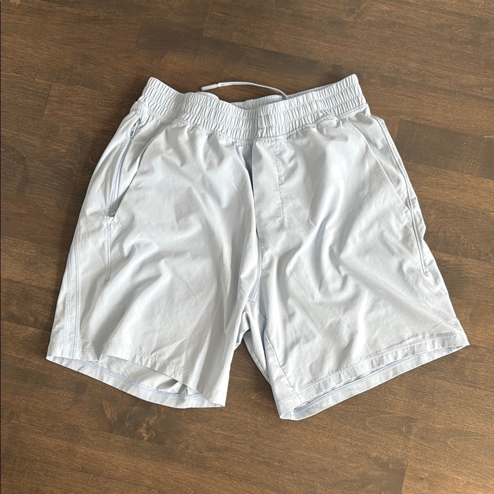 Lululemon Men's 7” Light Blue Shorts